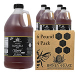 Propolis Infused Manuka Honey - 4-Pack, 6lb Bulk