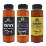 Best Sellers Trio - Includes 12oz Bourbon, Lavender, and Wildflower Honey