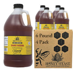 Raw Orange Blossom Honey - 4-Pack, 6lb Bulk
