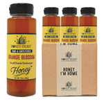 Orange Blossom Honey 12oz 3-Pack — three 12oz plastic jars