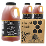 Propolis Infused Manuka Honey - 2-Pack, 3lb Bulk