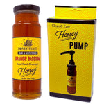 Raw Orange Blossom Honey - 12oz Glass Jar with Pump