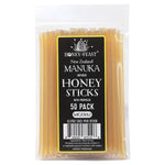 Manuka and propolis infused honey sticks 50-pack