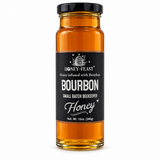 Bourbon Infused Honey – 12oz Glass Jar