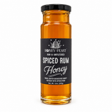 Spiced Rum Infused Honey – 12oz Glass Jar
