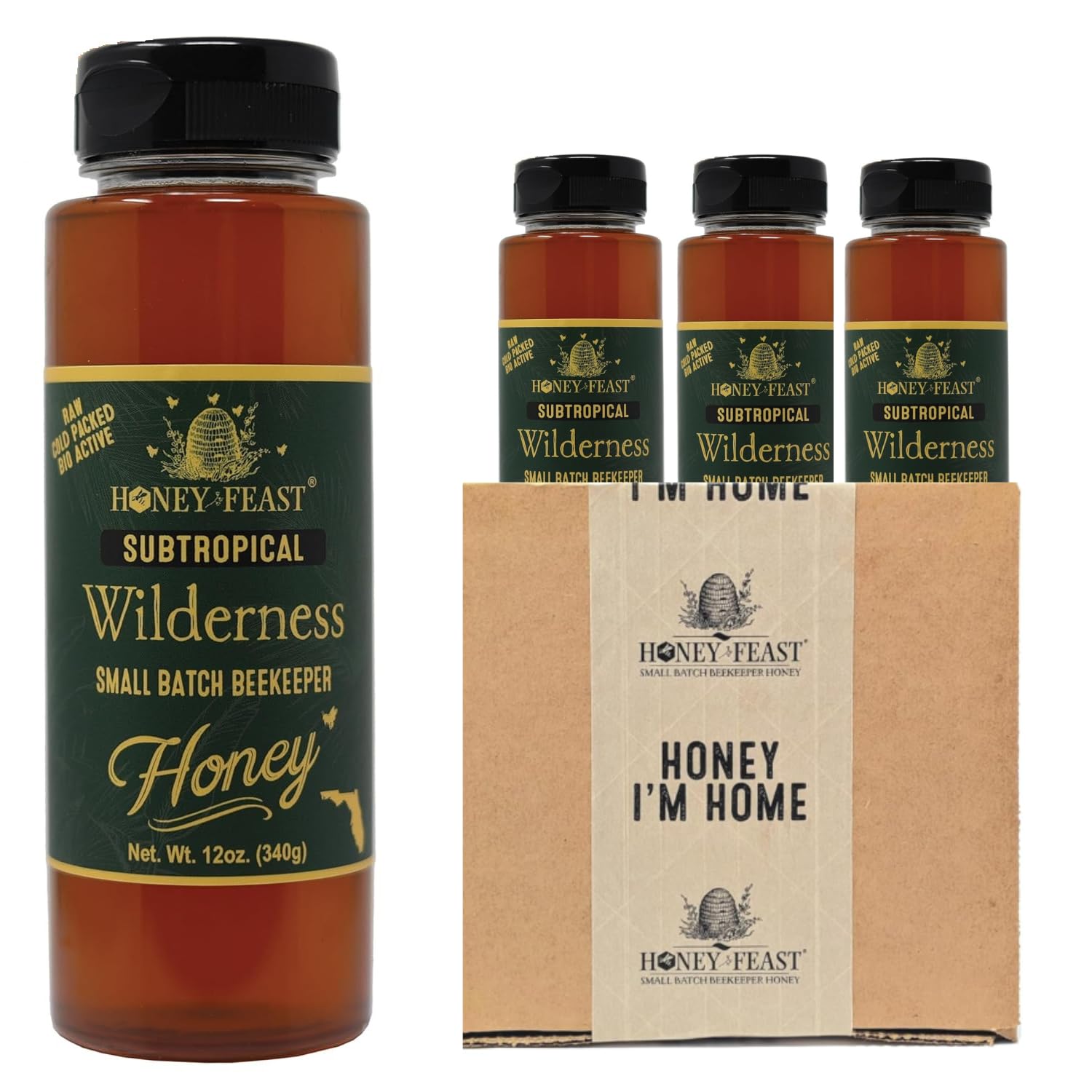 Subtropical Wilderness Honey 12oz (3-Pack)