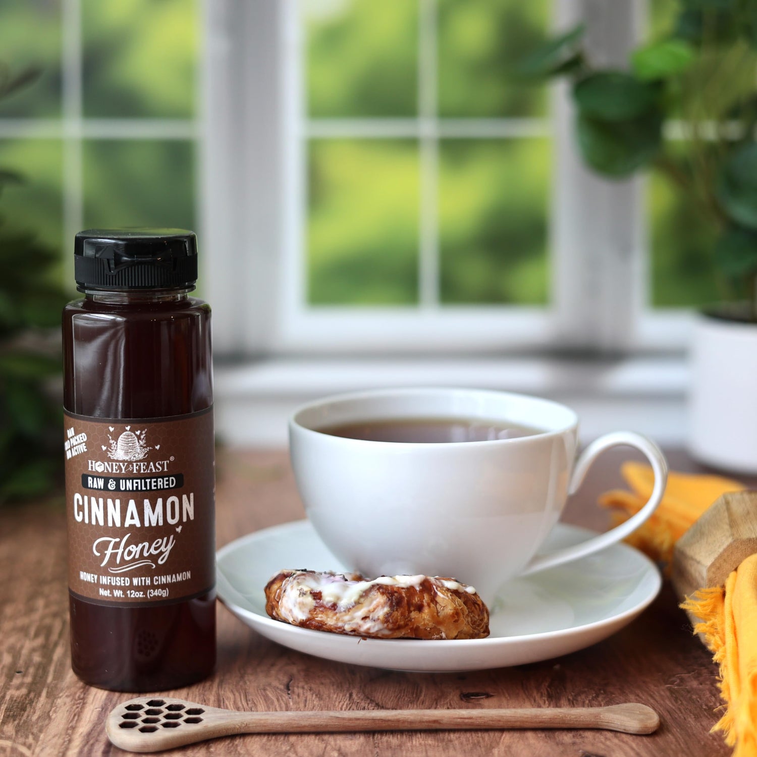 Wellness Trio Honey - Includes 12oz Cinnamon, Ginger, and Lemon Honey