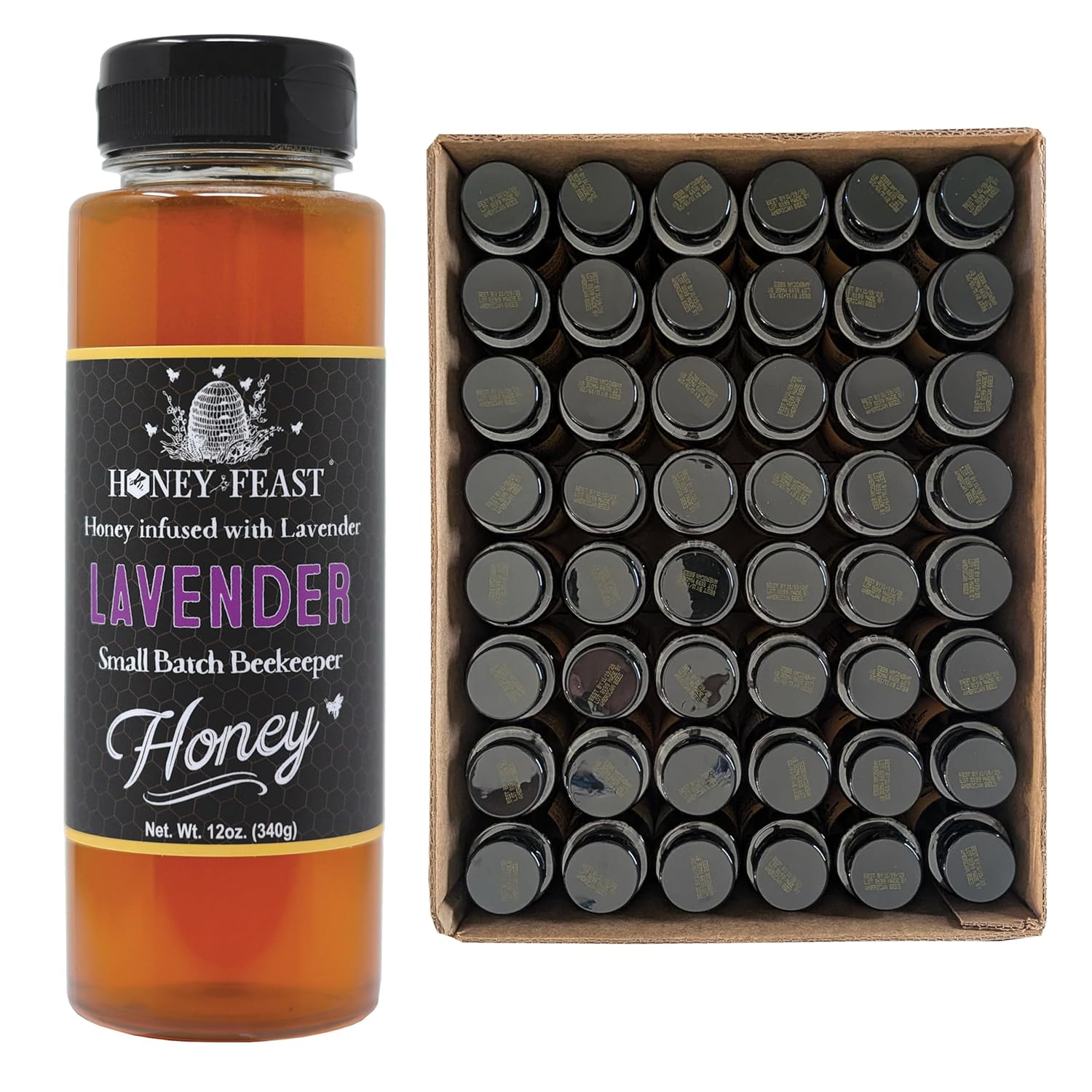 Lavender Honey 12oz 48-Pack