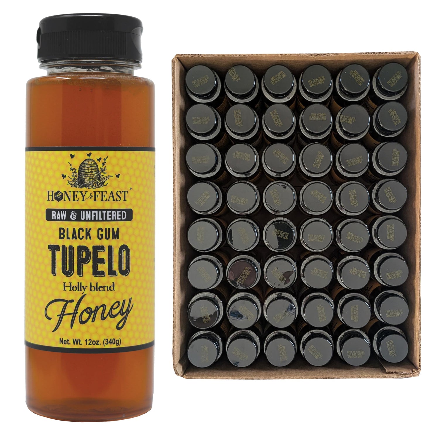 Black Gum Tupelo Honey 12oz 48-Pack