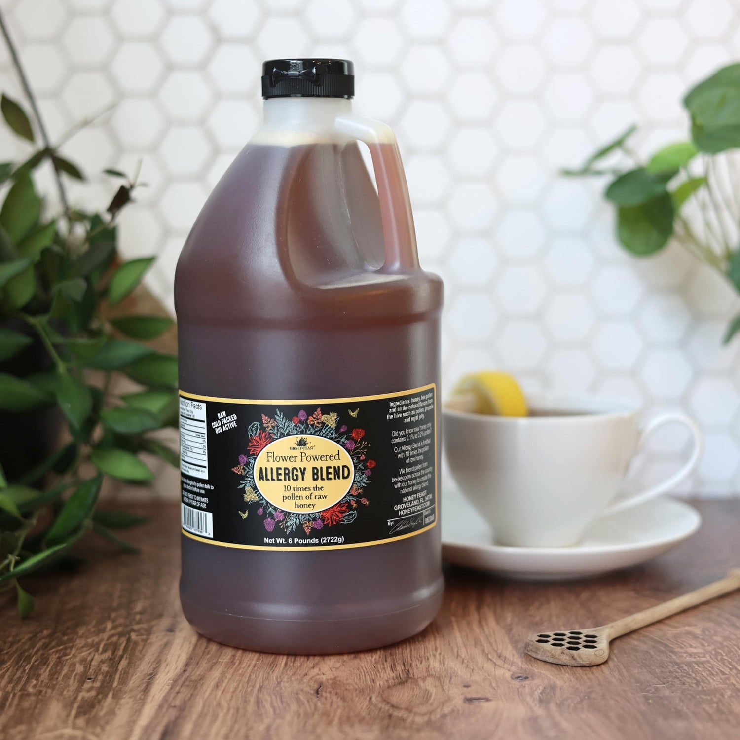 Allergy Blend Honey - 2-Pack, 6lb Bulk (1 Gallon)