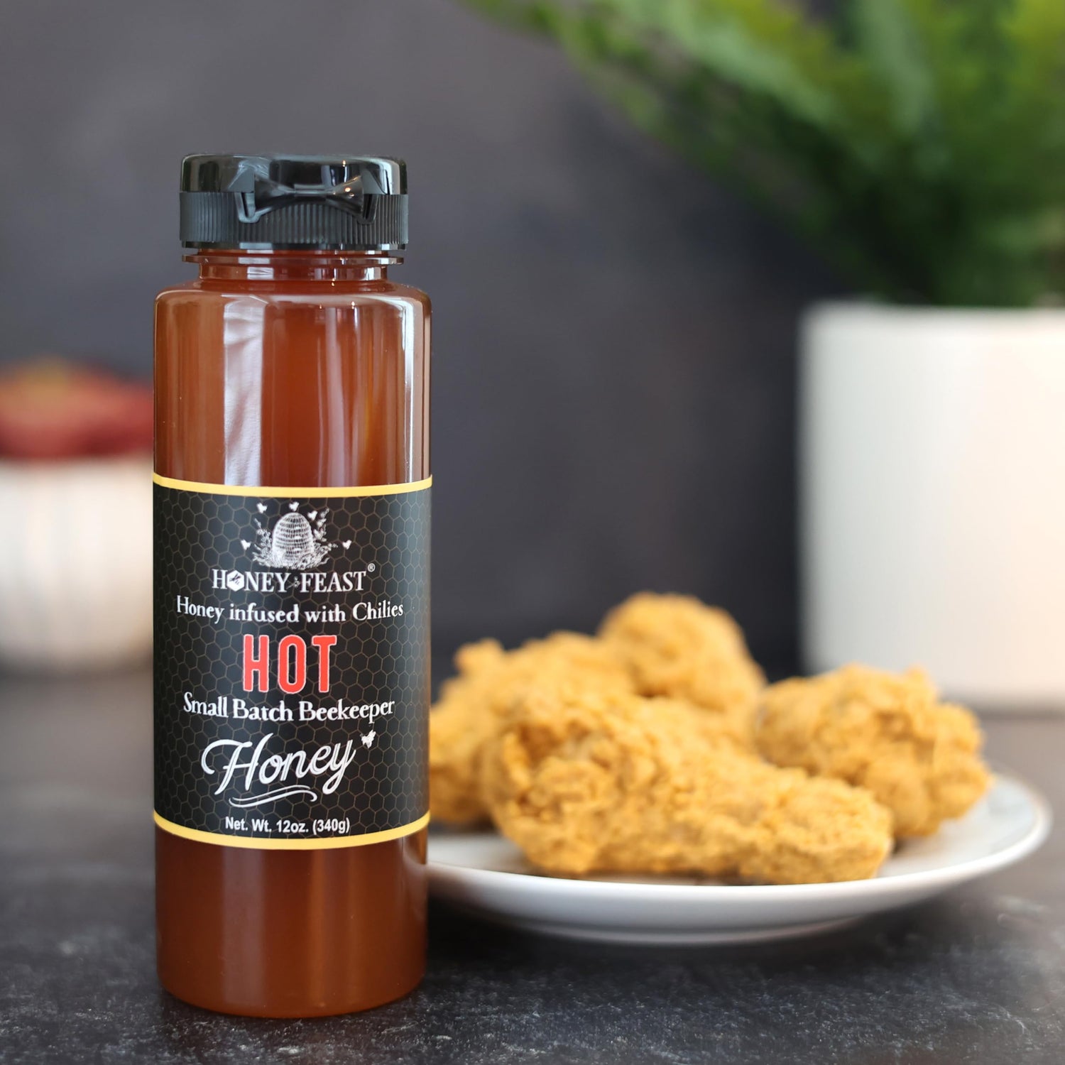 Gourmet Trio – Includes 12oz Hot, Bourbon, and Orange Blossom Honey