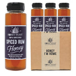 Spiced Rum 12oz 3-Pack — three 12oz plastic jars