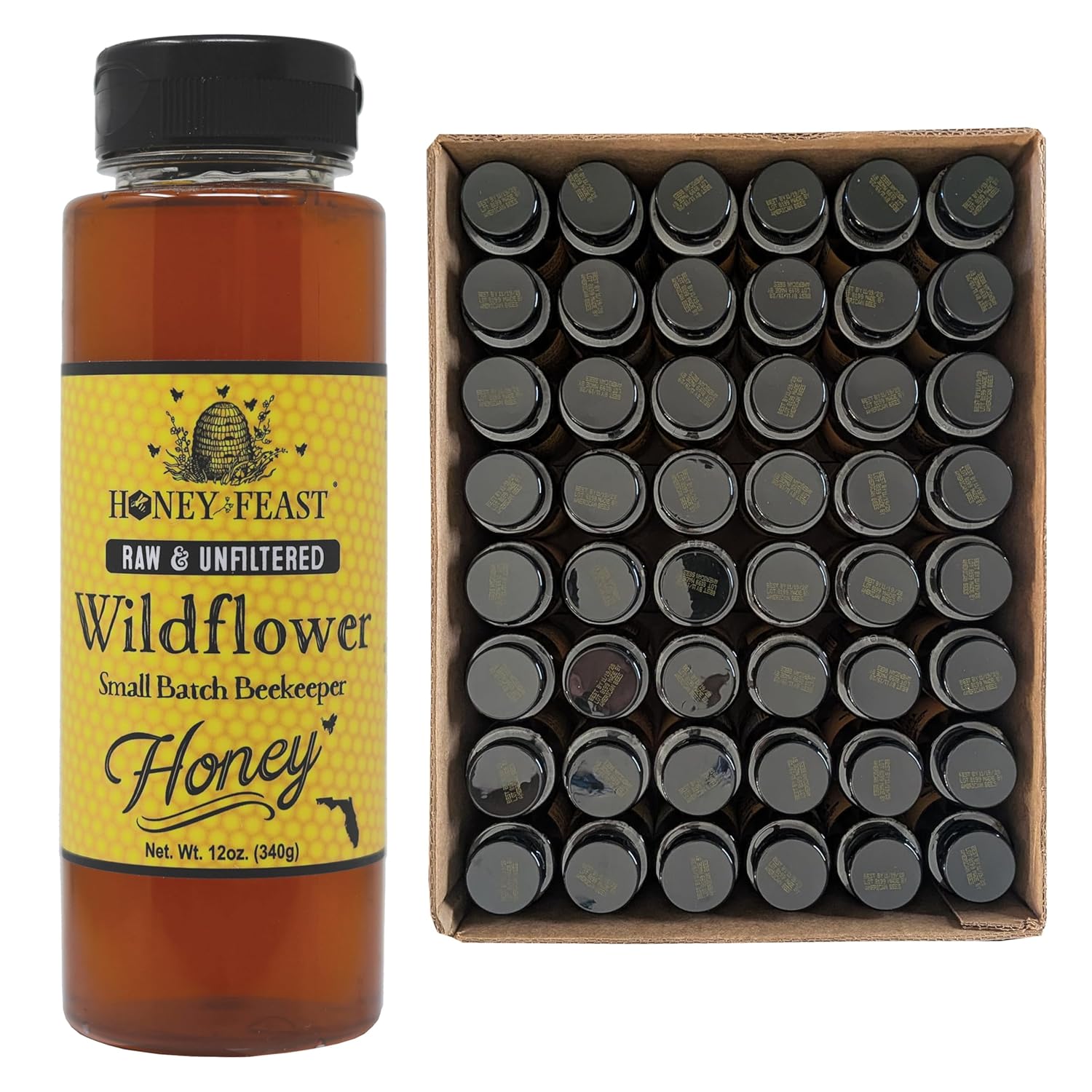 Wildflower Honey 12oz 48-Pack