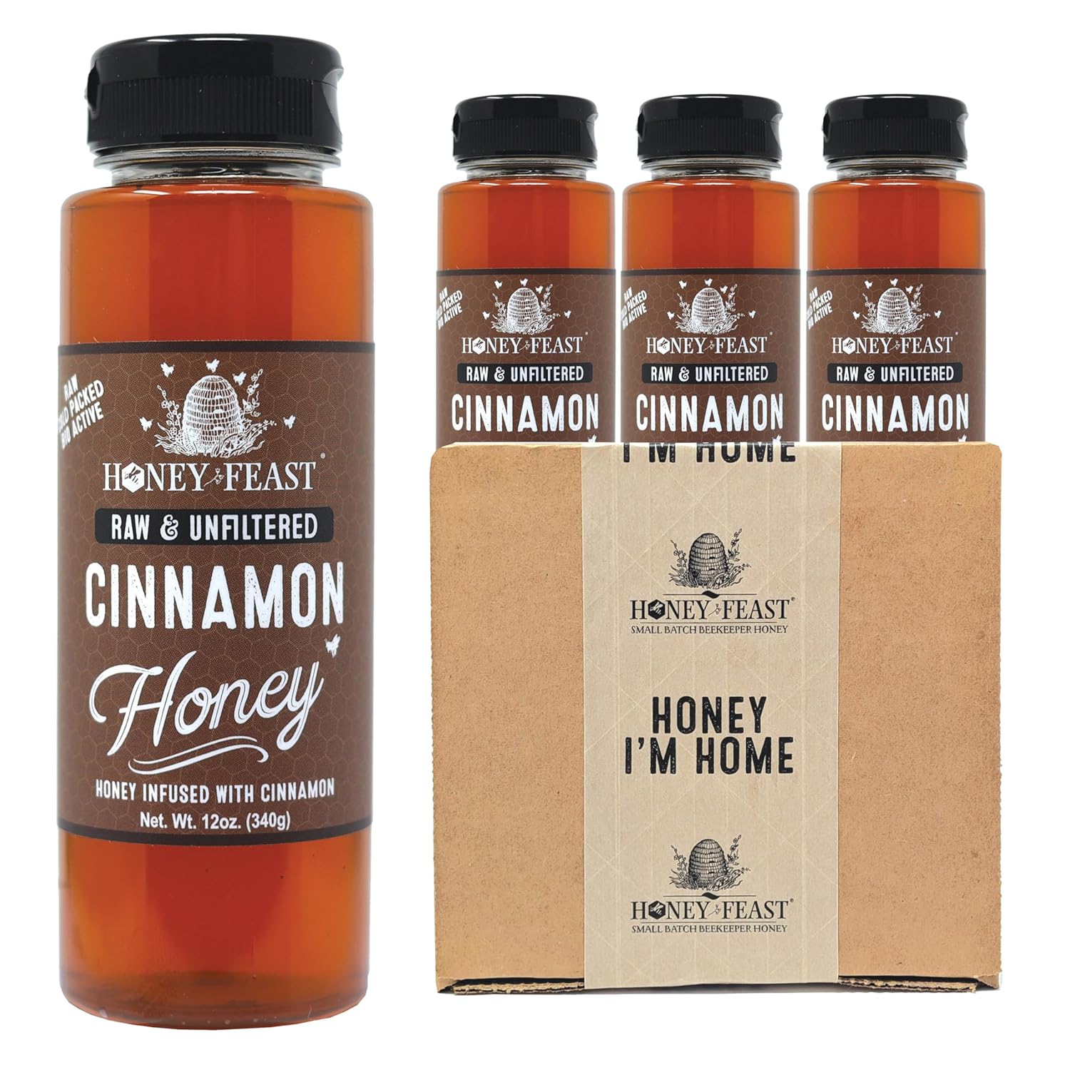 Cinnamon Honey 12oz 3-Pack