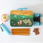 Cinnamon honey sticks in a simple on-the-go snack setting
