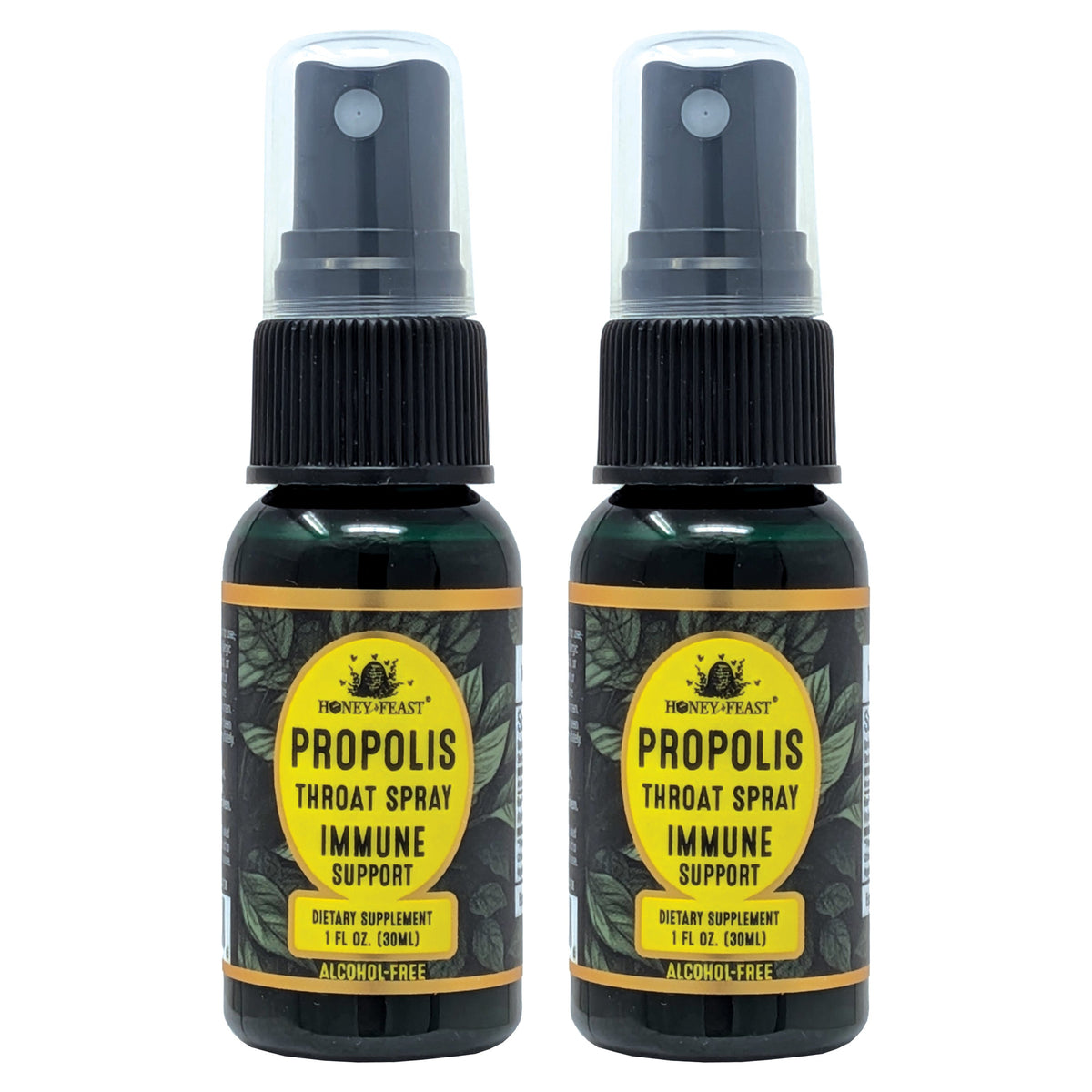 Honey Feast Propolis Throat Spray 2-pack