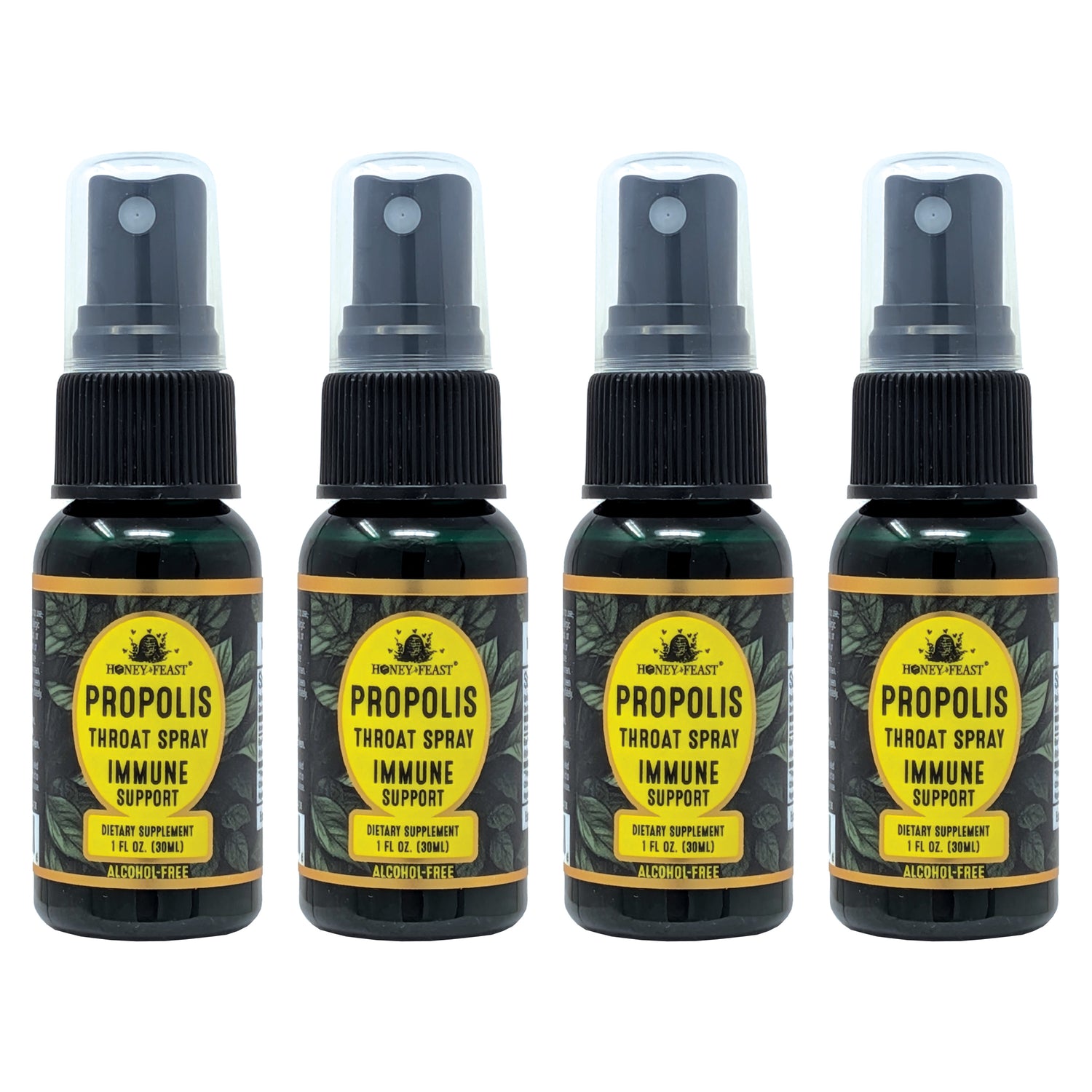 Bee Propolis Throat Spray (4 x 1 fl oz)