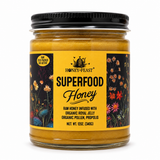 Superfood Honey with Royal Jelly, Bee Pollen, Propolis 12oz