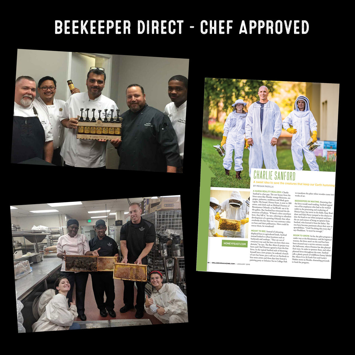 Honey Feast beekeeper-direct and chef-approved information