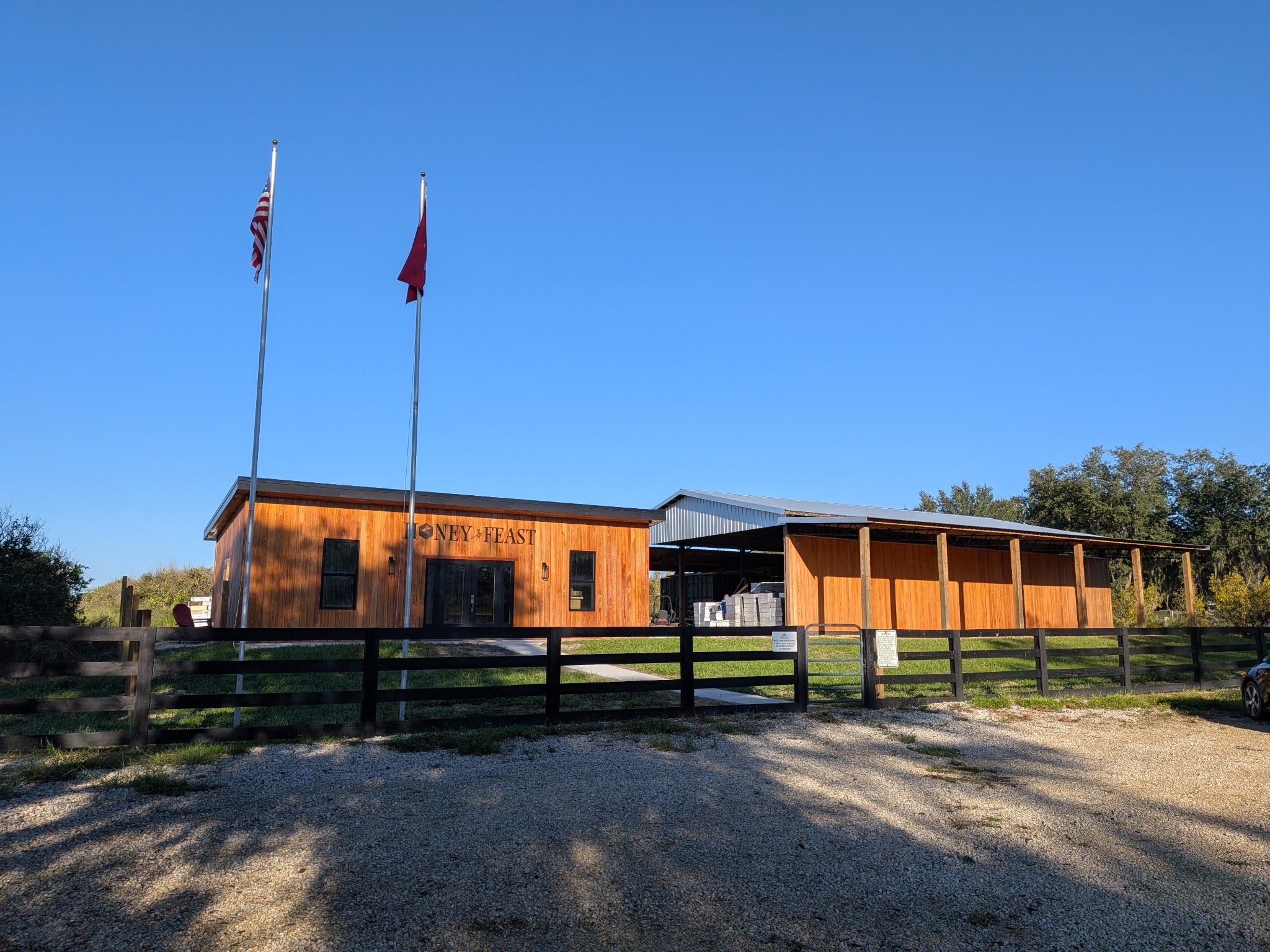 Honey Feast farm stand in Clermont Florida
