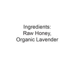 Lavender honey ingredients