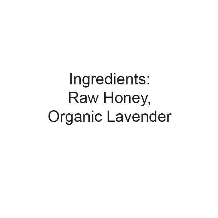 Lavender honey ingredients