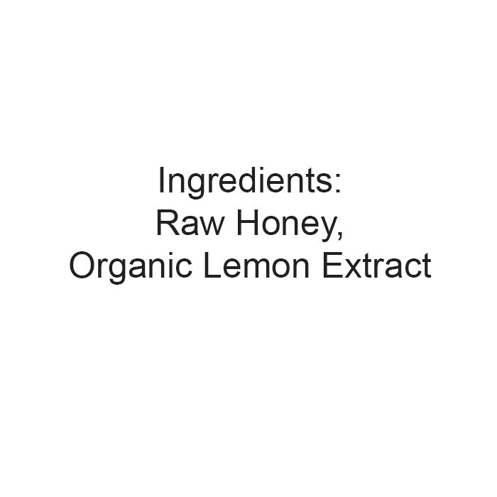 Lemon honey ingredients