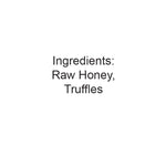 Truffle honey ingredients