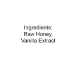 Vanilla honey ingredients