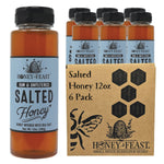 Honey Feast SAL12-FARM-6P — six 12oz plastic jars