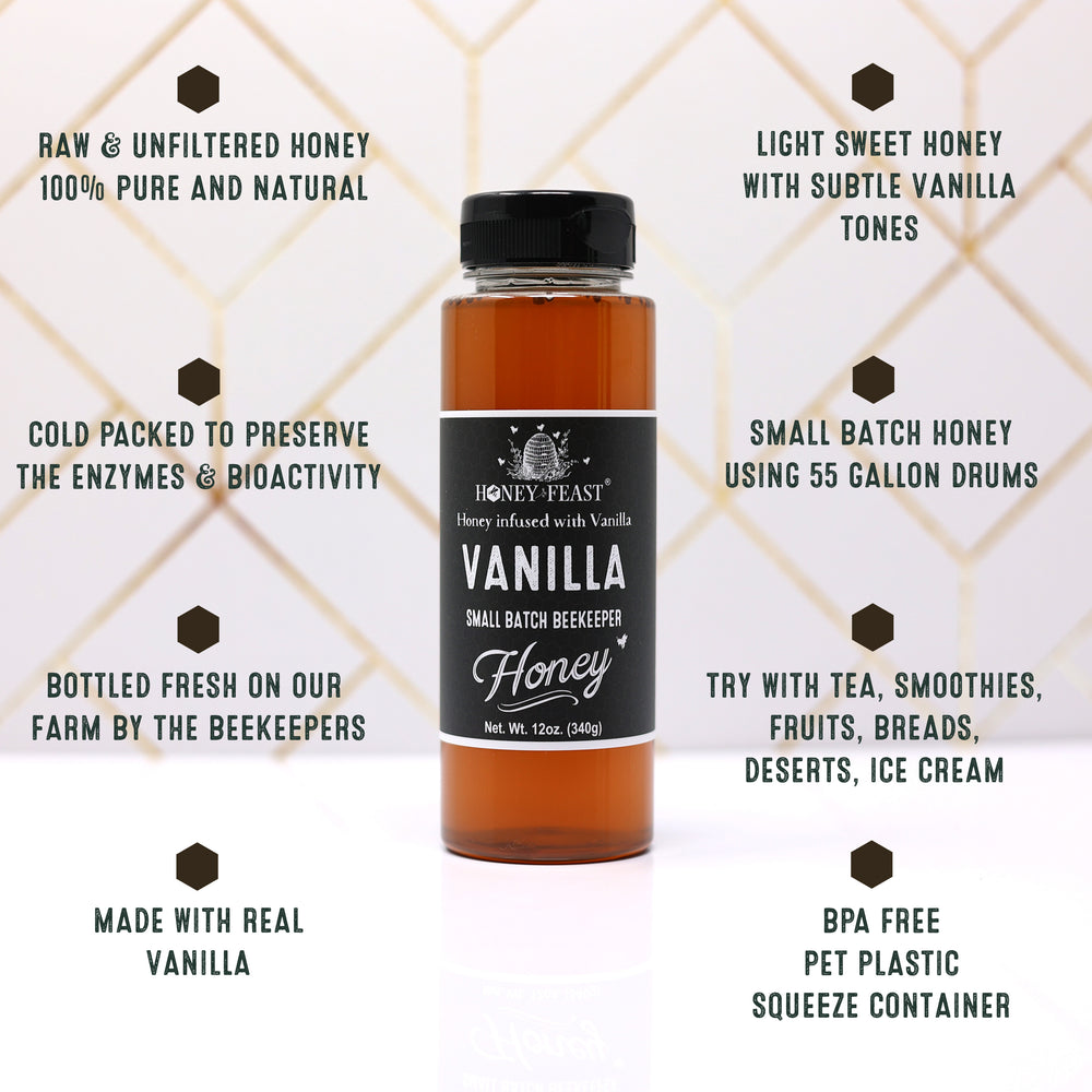 Vanilla Infused Honey