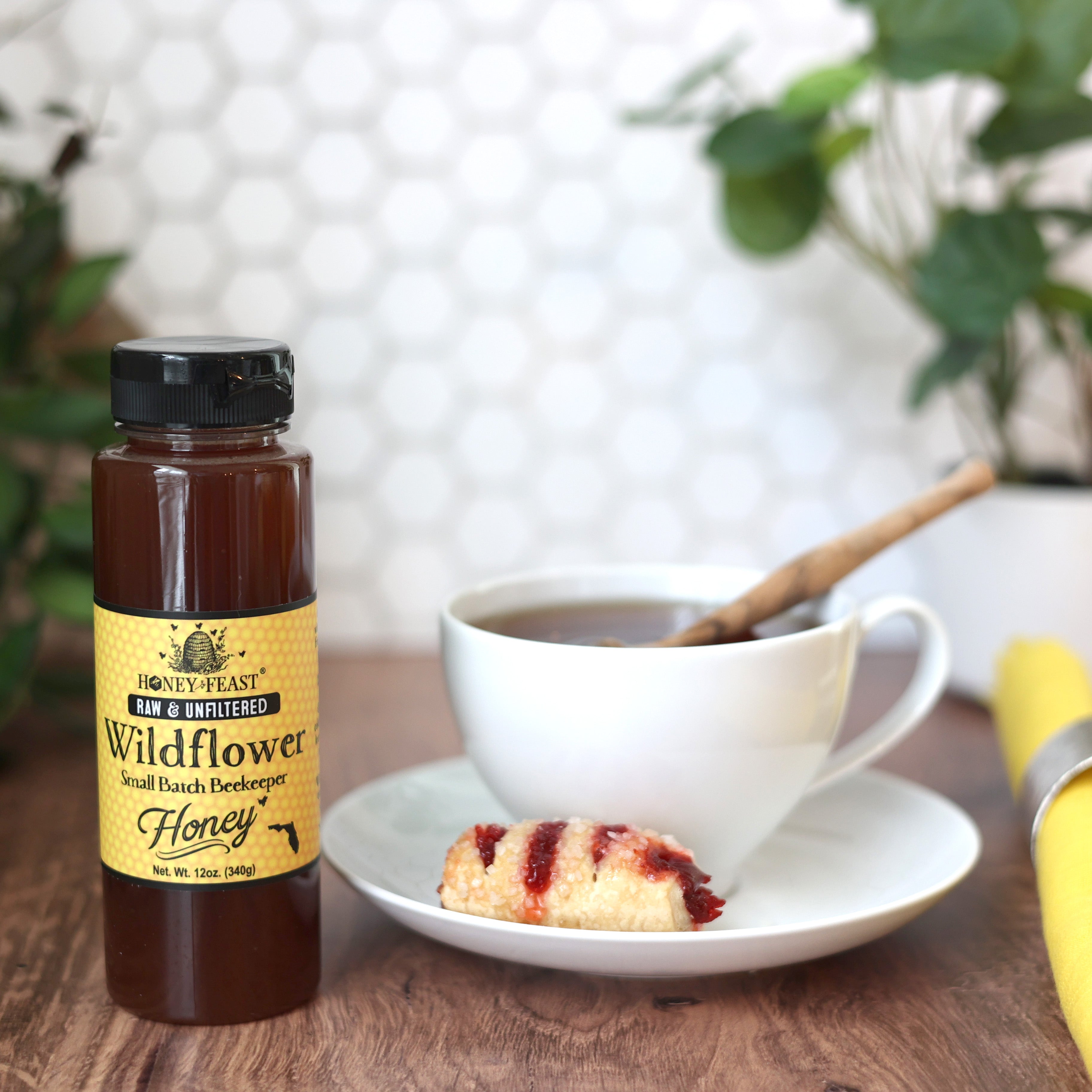Wildflower Honey 12oz 6-Pack – Honey Feast