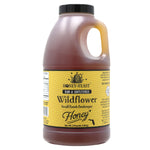 Honey Feast Bulk Wildflower Honey 3lb – Raw Unheated Honey, Ideal for Culinary Use, Naturally Unfiltered with a Symphony of Floral Notes