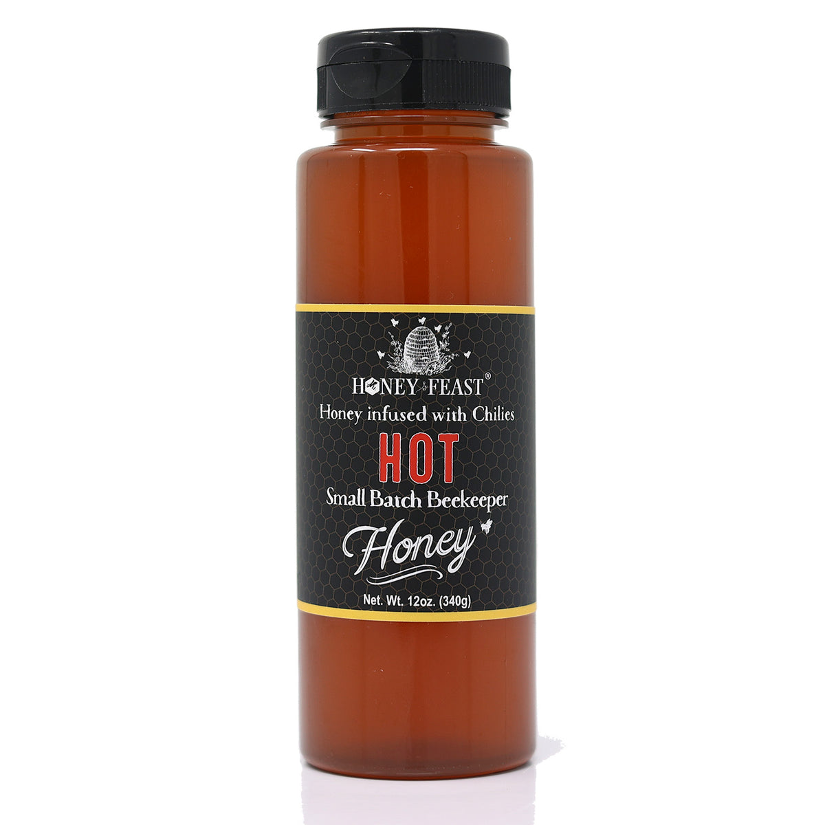 Hot Honey Honeyfeast™ Chili Infused honey made in Small Batches