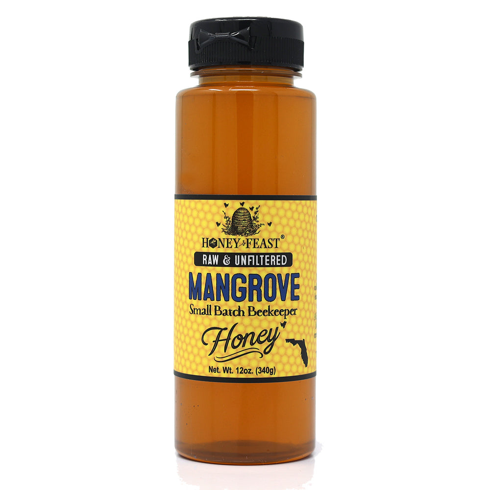 Mangrove Raw Unfiltered Honey 12oz